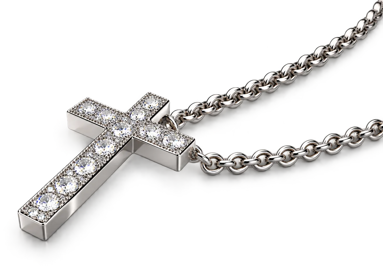 Croce con brillanti.